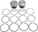 Kb Hypereutectic Cast Pistons 95CI 3.875" 9.3:1 For Harley Davidson Twin Cam New. Price: $264.92.