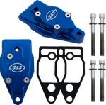 S&s Cycle Billet Head Breather Kit 900-1299 Twin Cam '99-'17 Anodized Blue New. Price: $224.95.