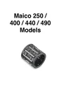Maico 18MM Upper Rod Bearing 250-400-440-490 New!. Price: $20.00.