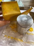 New Nos Suzuki Piston 12110-30001-050 .050 1968-1981 Various Models And Years. Price: $50.00.