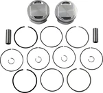Je Piston Kit Rings Round Std 3.937IN Bore 10.25:1 Street Glide 07-16 New. Price: $425.04.