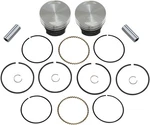 Wiseco Tracker Pistons .010" Over 3.508" 8.5:1 #K0215P1 Harley Davidson New. Price: $265.99.