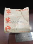 Suzuki New Old Stock Piston #12110-14502-025. Price: $18.00.