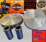 Cvo 117CI Oem Harley 17-25 Touring Softail Milwaukee Eight M8 Stock Pistons Used. Price: $199.95.