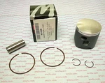 Wossner Piston Kit 82-85 KX125 56.50, 8210D050 Forged New. Price: $180.54.
