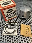 Wiseco Hi-perf Forged Piston 370P4 W/2244LC Rings Kawasaki KX125 74- 77 New. Price: $75.00.
