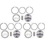 Wossner Pistons Kit YXZ1000R K4048DA-3 New. Price: $658.85.