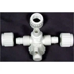 Flair-it 16910 Plastic 3 Way Valve, 0.5" Size New. Price: $23.99.