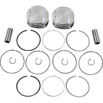 Je 370245 Dome 4.125" 117CI Big Bore Set Harley M8 17-UP New. Price: $404.98.