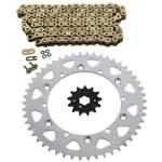 1987-1990, 1994-1998 Yamaha YZ250 Gold Ring Chain And Sprocket 13/50 114L New. Price: $84.69.