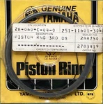 New Genuine Yamaha 251-11601-30 Piston Ring Set 3RD 0.75 O/s. Price: $16.00.