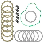 Clutch Friction Steel Plates Gasket Kit For Kawasaki Versys KLE650 2007-2010 New. Price: $77.38.