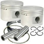 S&s Cycle Piston, Set, 3-1/2", +.010, 80", Fd, .792" Wp, CAST,1984-'99 920-0026 New. Price: $181.41.