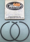 Genuine Wiseco 2756LC Piston Ring Set. Price: $26.74.