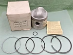 New Genuine Dixie J-17551 Piston Kit With Rings, 3-3/16 Bore O/s .070, Harley. Price: $37.90.