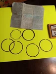 Harley Davidson Piston Rings #22355-57A...GENUINE Usa New. Price: $18.00.