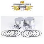 Kb Cast Piston Set For 1988-1999 Harley Davidson Flstc Heritage Softail No New. Price: $231.63.