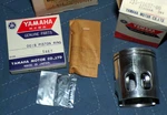 Yamaha Nos Piston Kit 3RD Over Wrist Pin Rings Circlips Oem New. Price: $129.99.