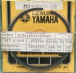 New Genuine Yamaha 313-11611-20 Piston Ring 2ND 0.50 O/s. Price: $36.98.