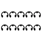 Qty 10: Clips Fits Scag Replaces 04050-02 New. Price: $14.99.