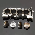 Genuine Kawasaki ZX6R F 1995 -97 Complete Cylinder Barrels And Pistons Used. Price: $115.85.