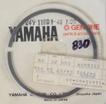 Nos Genuine 83-84 Yamaha YZ250 4TH Oversize Piston Ring Set Oem 24Y-11601-40 New. Price: $24.99.