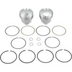 Performance Hypereutectic Piston Kit - +0.010" 3.498" Bore KB297.010 New. Price: $216.22.