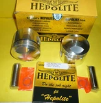 Triumph Bonneville T140 TR7 750CC Hepolite Piston Set +.060" New. Price: $131.80.