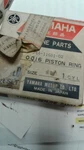 Yamaha Factory Stock Std Piston Ring Set #214-11601-02-00 Vintage New. Price: $29.95.