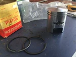 Piston & Rings + 1.00MM .040" G3SS G3TR 13027-038 13024-024 Kawasaki Nos New. Price: $50.00.