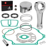 Engine Rebuild Kit Piston Gaskets Connecting Rod For Kawasaki Mule 600 610 KAF40 New. Price: $165.98.