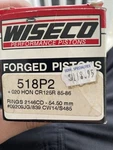 Wiseco Forged Piston 518P2 Honda CR125R (1985 1986) +0.020 Oversize 54.50MM New. Price: $94.50.