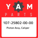 1D7-25802-00-00 Yamaha Piston Assy, Caliper 1D7258020000, New Genuine Oem Part. Price: $37.48.