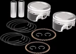 Wiseco Tracker Forged Piston Kit 1200CC 3.498 9.5:1 Sportster 883 Custom 98-10 New. Price: $256.23.