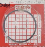 New Genuine Suzuki .25 Over Piston Ring Oem 12141-01B10-025 Ss 12141-01B11-025. Price: $9.73.