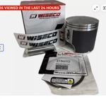 Yamaha MX360 Wiseco 2 Piston & Rings Kit 80.5 81MM New!. Price: $225.00.