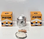 Triumph Bonneville 650CC T110 Mc Nos Pistons Pair Over 14087 .020 New. Price: $152.10.