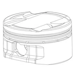 Cp Pistons BHM8120-2 11.0:1 (mto Non-cancel) New. Price: $353.79.