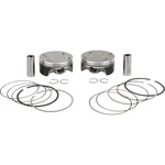Wossner 0910-6684 K4074D554-2 Piston Kit Anodize Crown 4.375" New. Price: $448.00.