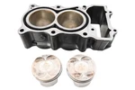 23 Kawasaki Ninja Cylinder & Pistons EX400 Used. Price: $299.99.