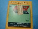 Nos Yamaha Oem Piston Ring Set 4TH O/s 1.00 1976 #500-11610-40-00 New. Price: $23.05.