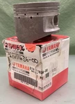 New Genuine Yamaha 21V-11636-00 Piston O/s 050. Price: $47.22.
