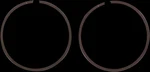 Wiseco 2-STROKE Steel Single Piston Ring Set 84MM For Suzuki Cyclone 400 71-75 New. Price: $58.77.