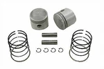 74" Overhead Valve Piston Set .030 Oversize For Harley Davidson By V-twin New. Price: $148.73.