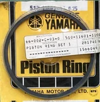 New Genuine Yamaha 510-11601-11 Piston Ring Set 1ST 0.25. Price: $23.68.