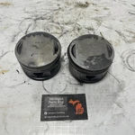 85-99 Oem Harley-davidson Evolution Big Twin Pistons Std Bore 22091-83B Used. Price: $50.00.