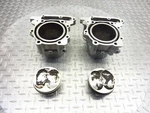 2002 01-03 Aprilia Futura RST1000 Oem Cylinder Barrels Jugs Pistons Lot Used. Price: $63.20.