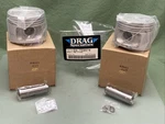 New Genuine Drag Specialties DS-750676 Piston Set. Price: $66.40.
