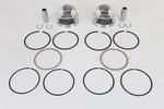 Harley Wiseco Tracker Series 883CC Piston Set .030 Oversize Fits 1986-UP Xl, New. Price: $214.25.