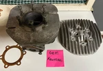 Kawasaki Trials KT250 Complete Cylinder & Head 1976 1975 Nice Standard Bore Used. Price: $198.50.